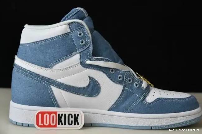 Rep Husky OG Jordan Air 1 DM9036-104 Denim WMNS High 0503